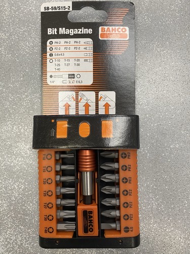 Bahco assortimento inserti - assortimento, di