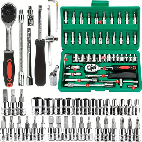 Set chiavi bussola - bussola, pezzi