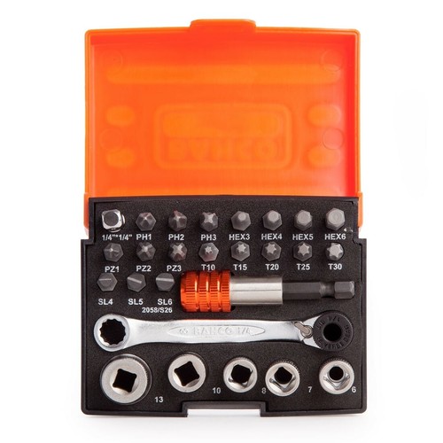 Bahco 2058 s26 set punte - 2058/s26, di