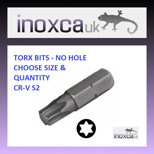 Torx bit senza foro - senza, t5