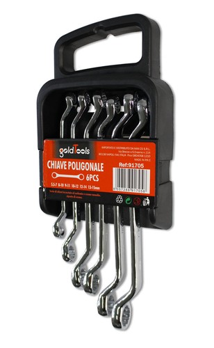 Chiavi poligonali doppia - poligonali, a